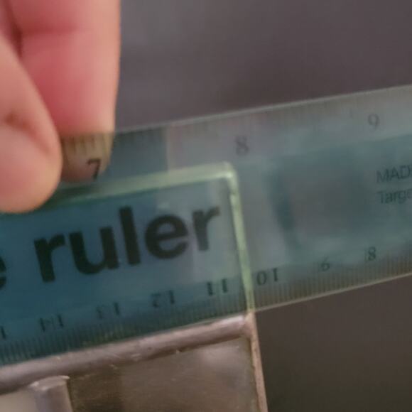 Vintage 7.75x5.75 Glass Frame w/ Pressed Flowers Fits 5x7 Photo - Picture 9 of 10